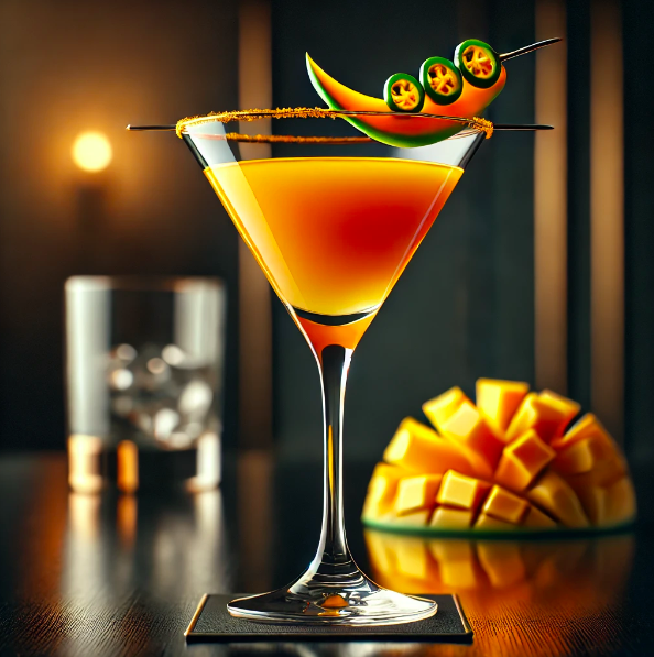 Korenistý Mango Martini